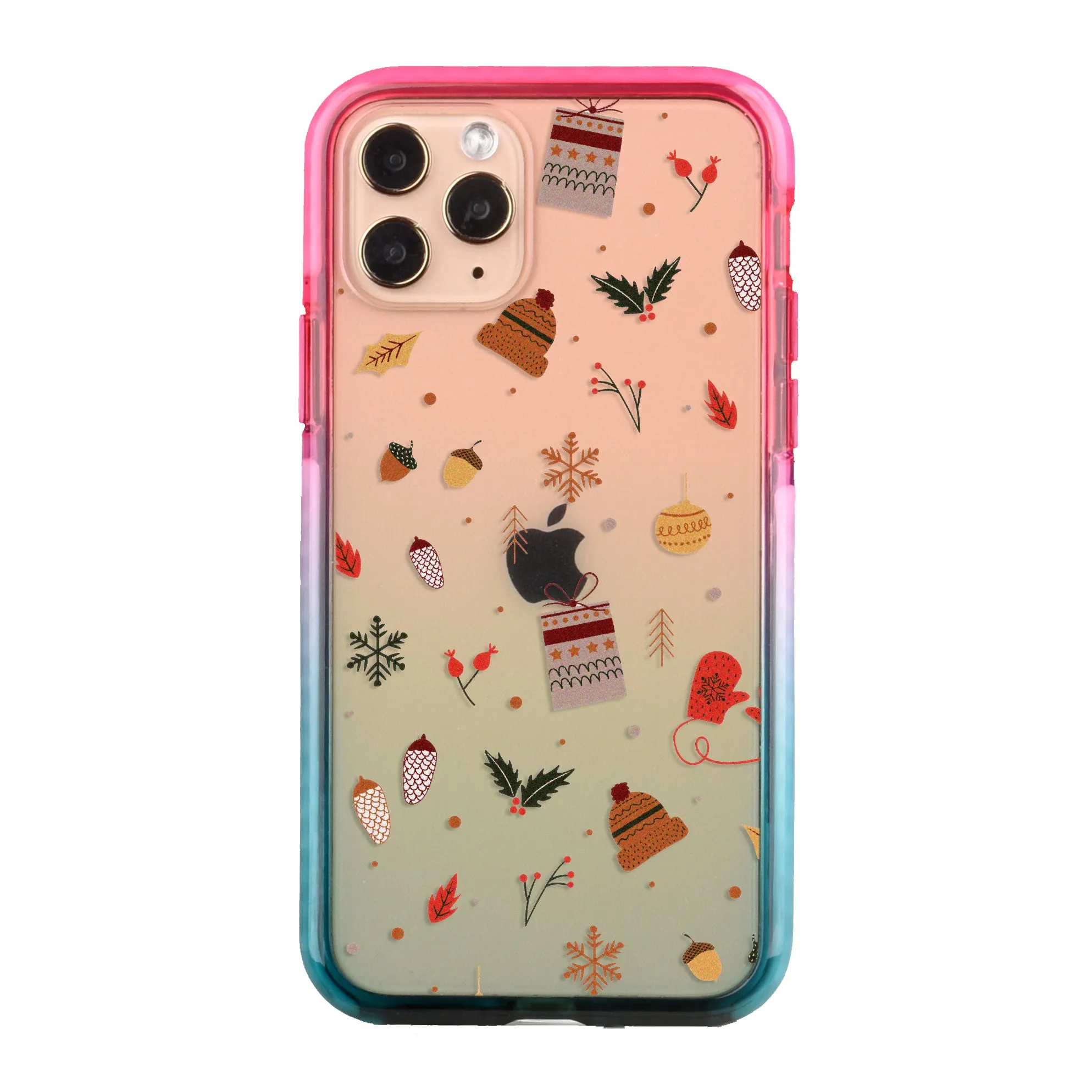 Christmas Collage Impact iPhone Case