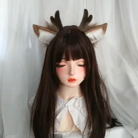 Christmas deer ear headband  KF705710