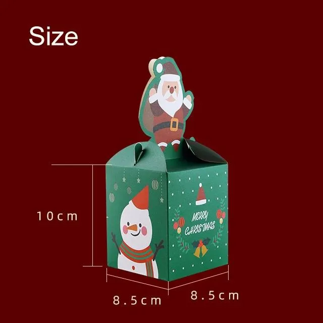 Christmas Gift Box for Party Favours - Set of 4 - Assorted Design