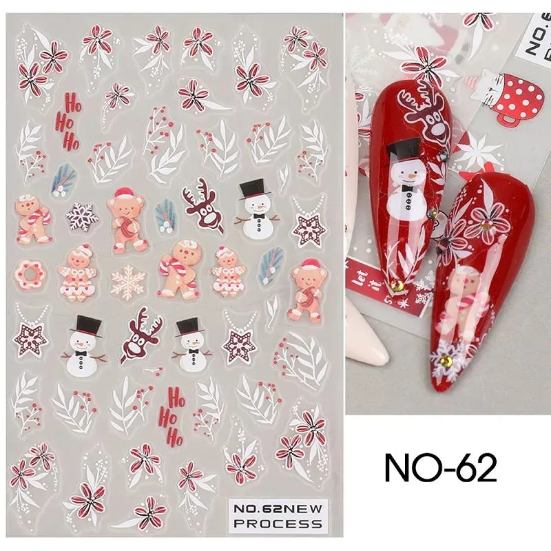 Christmas Nail Art Stickers