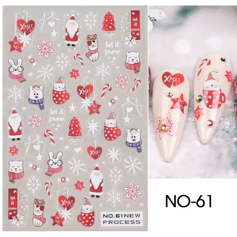 Christmas Nail Art Stickers