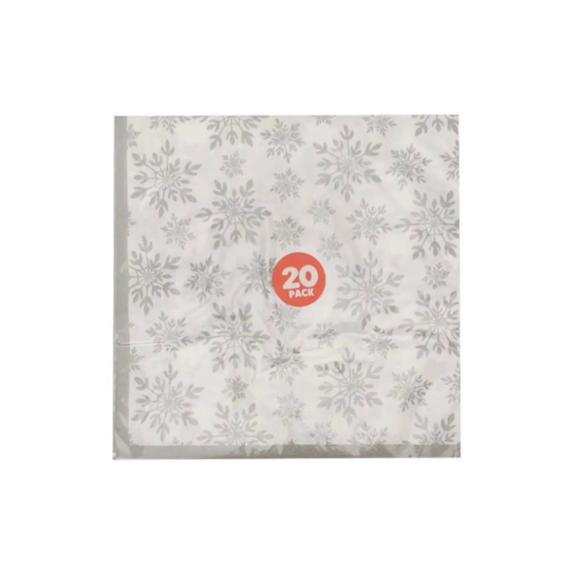 Christmas Printed Paper Napkins 20 Pack