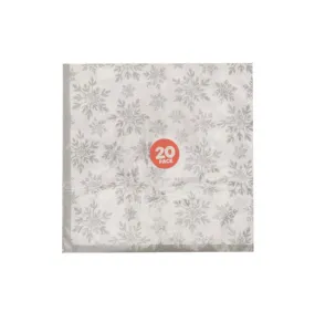 Christmas Printed Paper Napkins 20 Pack