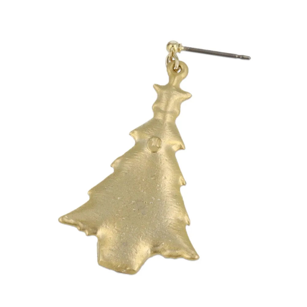 Christmas Tree Drop Earrings