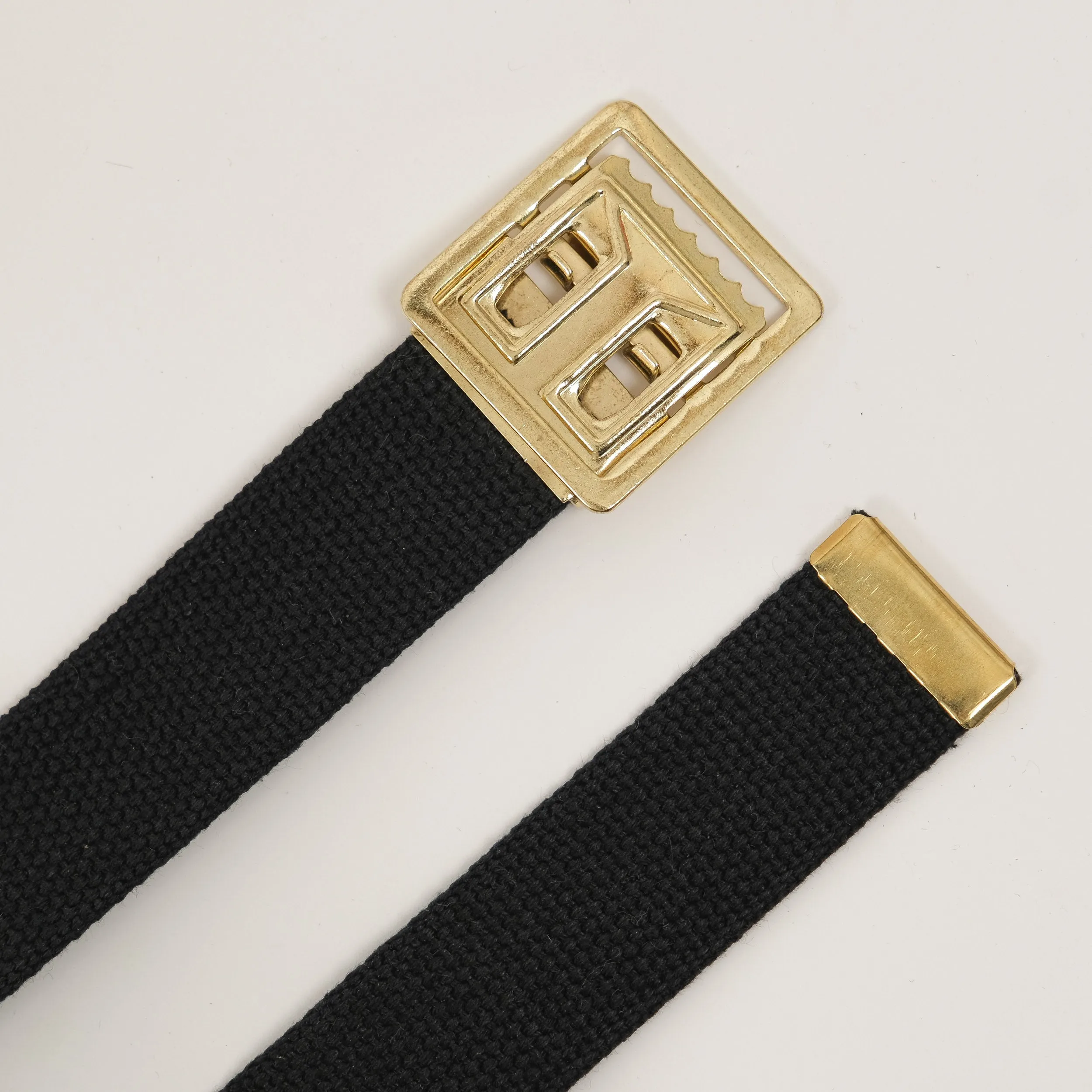 CLASSIC BELT - BLACK / GOLD BUCKLE