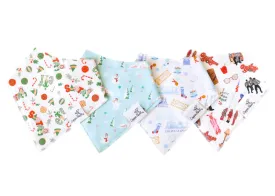 Copper Pearl: Baby Bandana Bibs (4 pack) - Christmas Classics