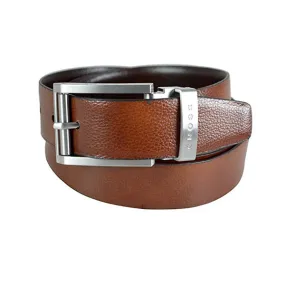 Cross Belt Concert35Mm Pronged Buckle Brown/Tan 2447