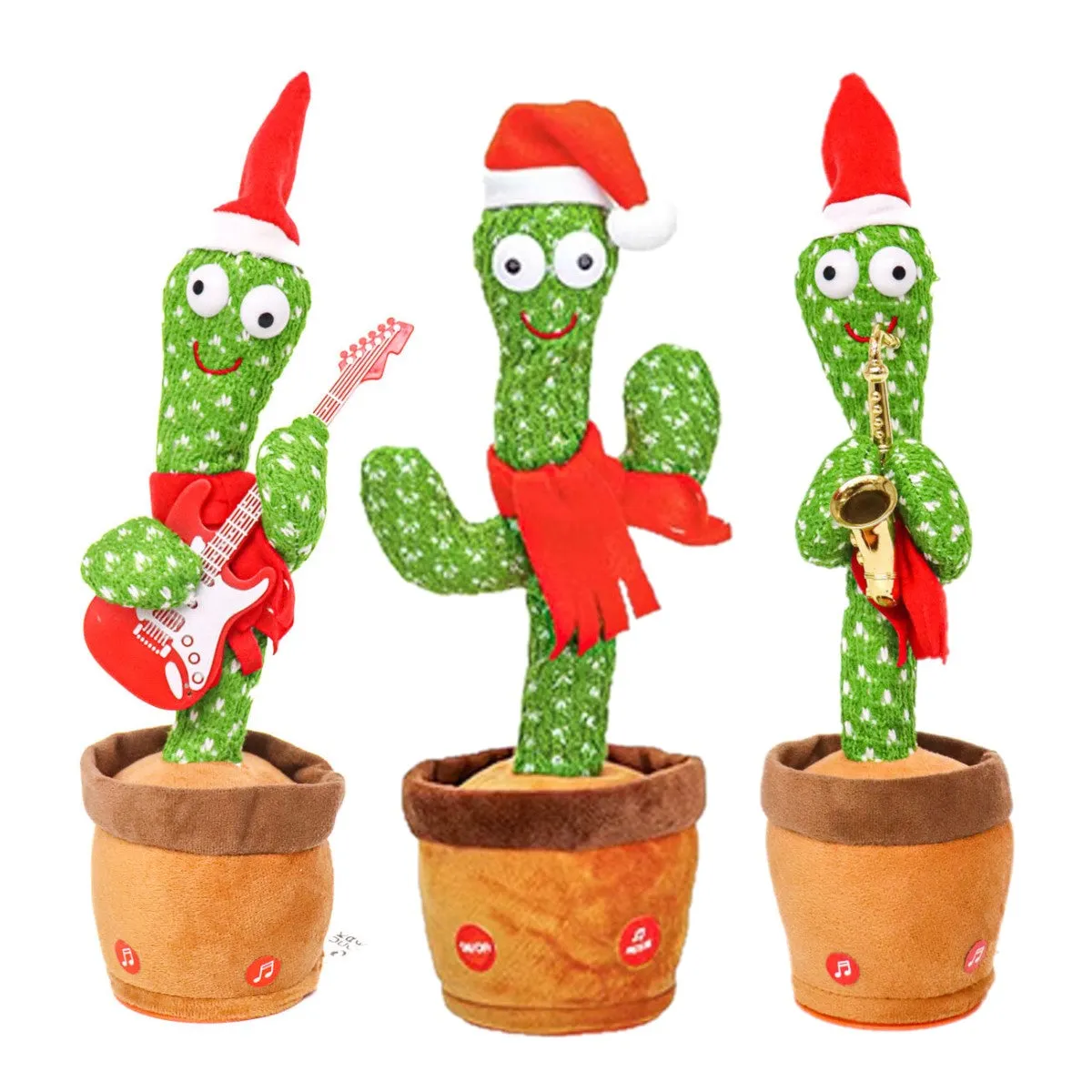 Dancing Santa Cactus (styles vary)