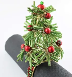 Decorative Jewelled Festive Napkin Rings - HALF PRICE