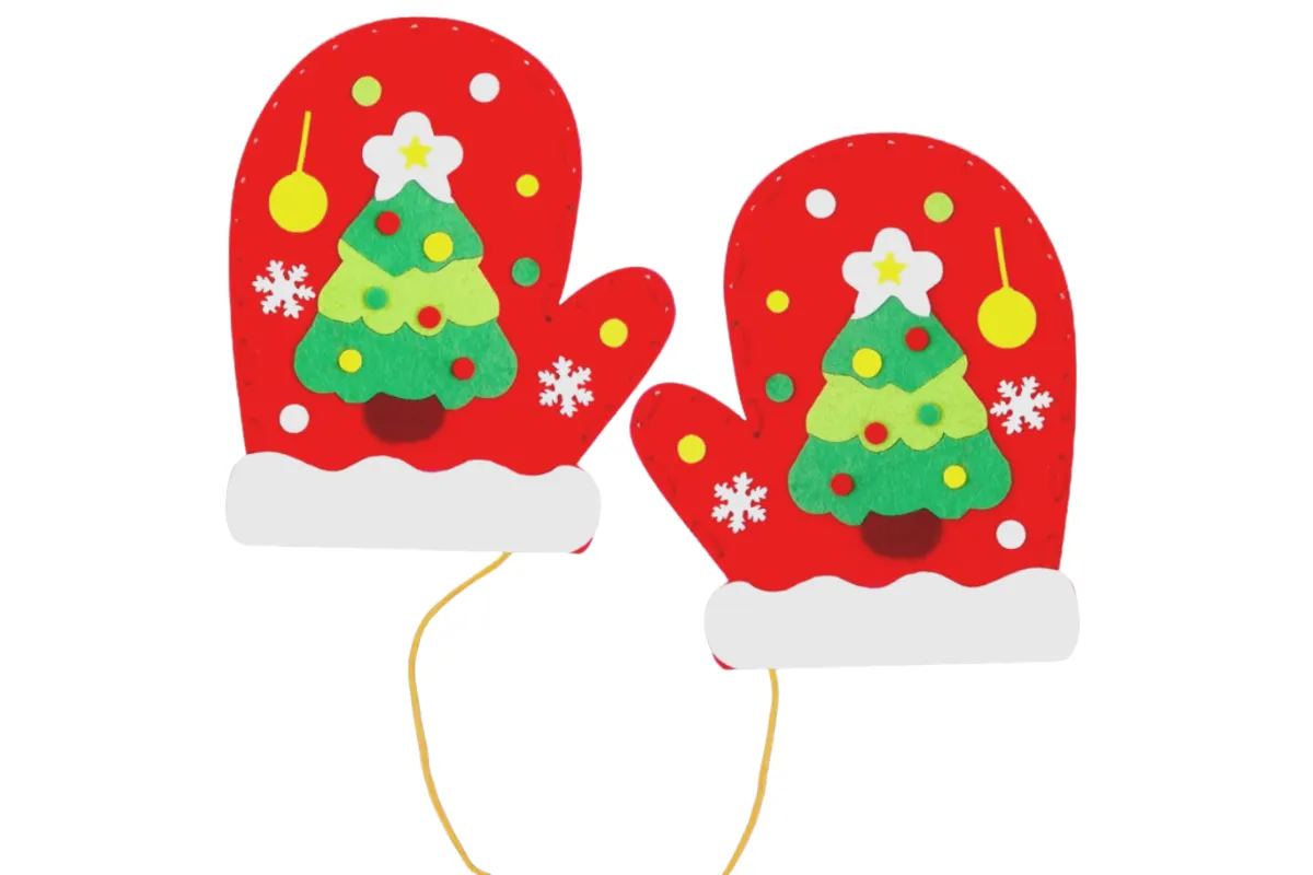 DIY Christmas Mittens