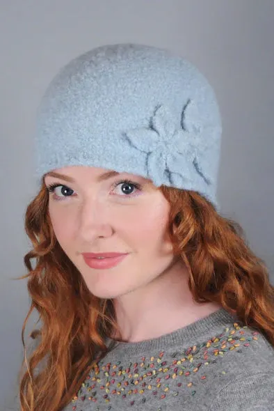 Double Flower Cloche Hat