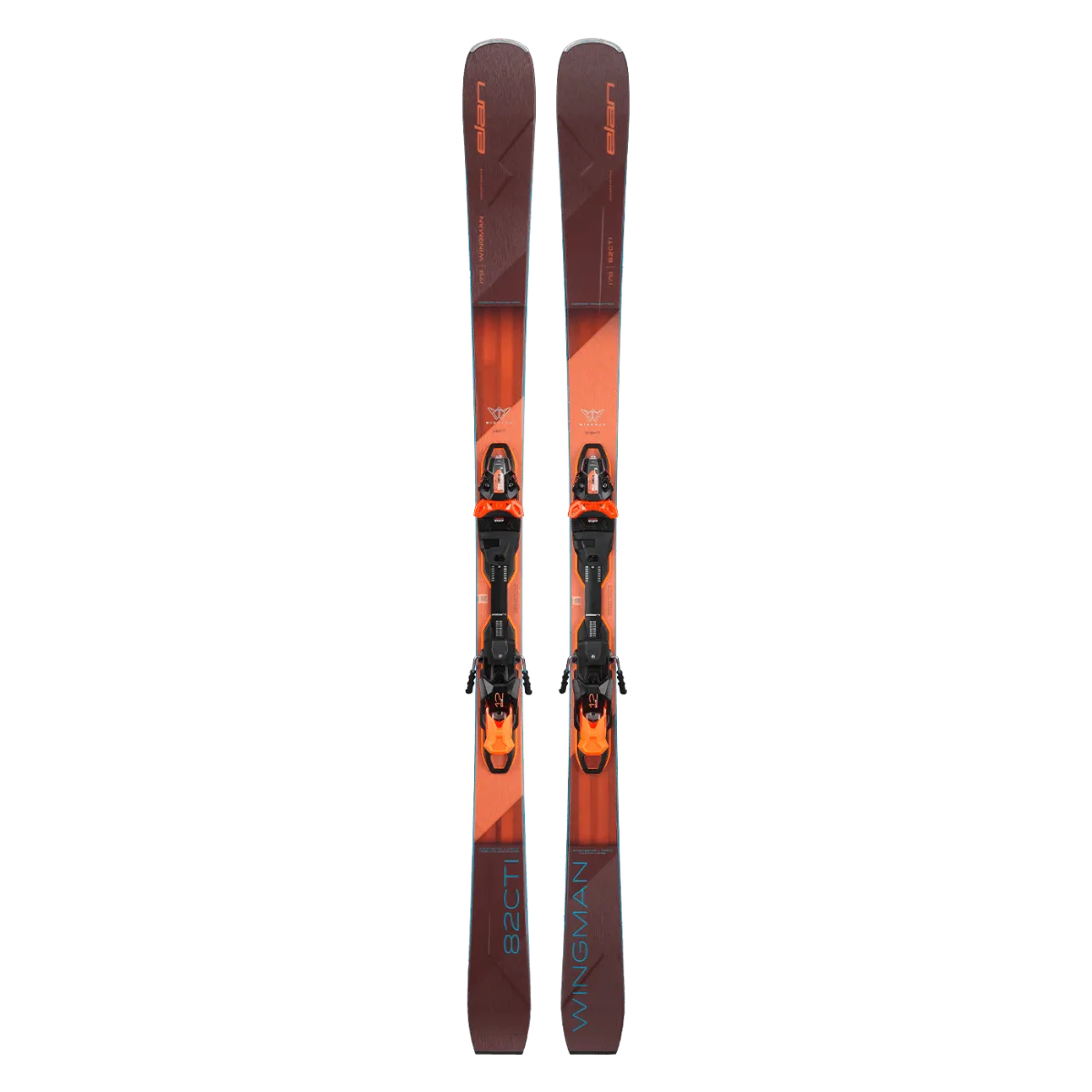 Elan WINGMAN 82 CTI FX Ski   EMX 12.0 DB192319 Binding 2025