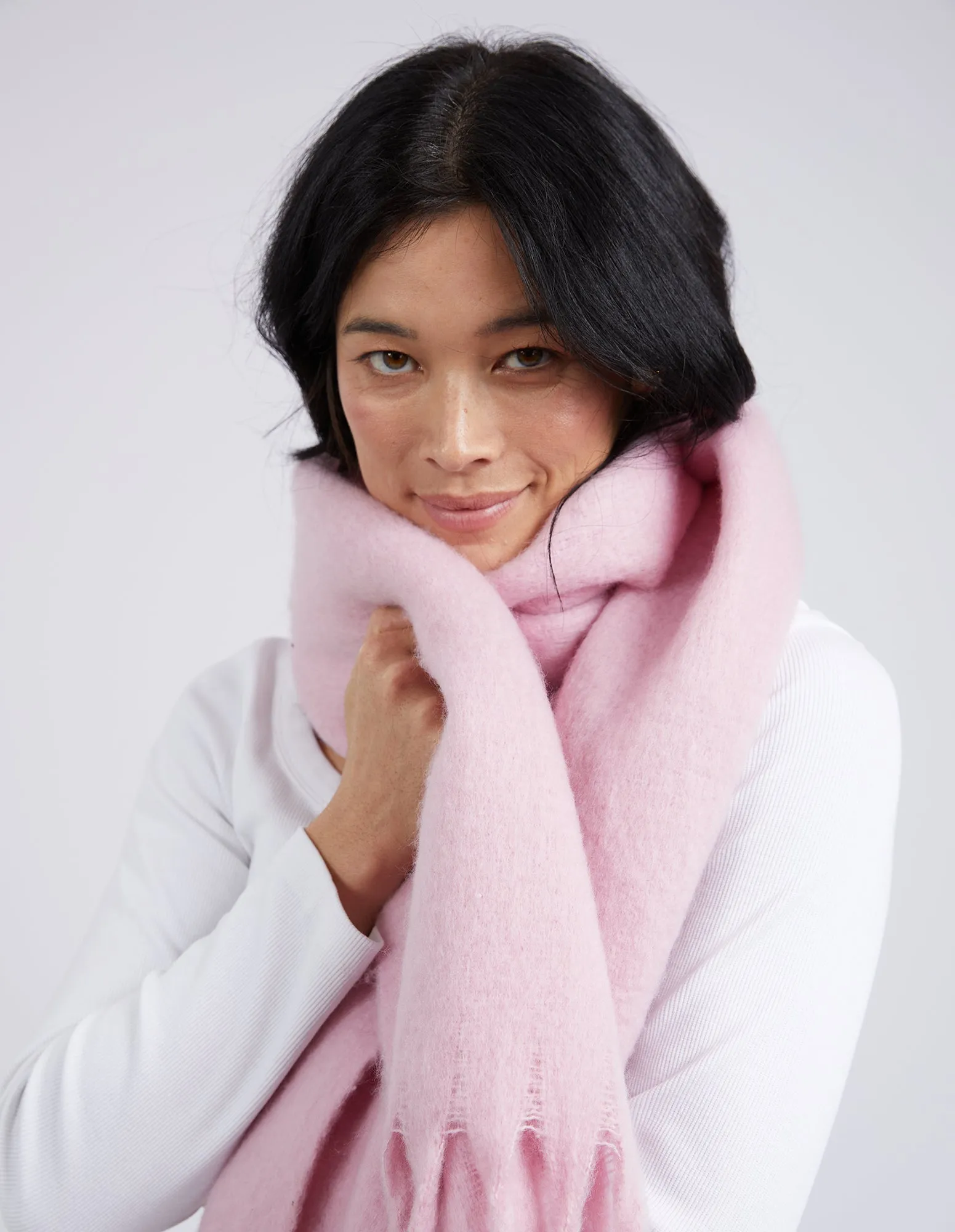 Elm Comfy Scarf Pink