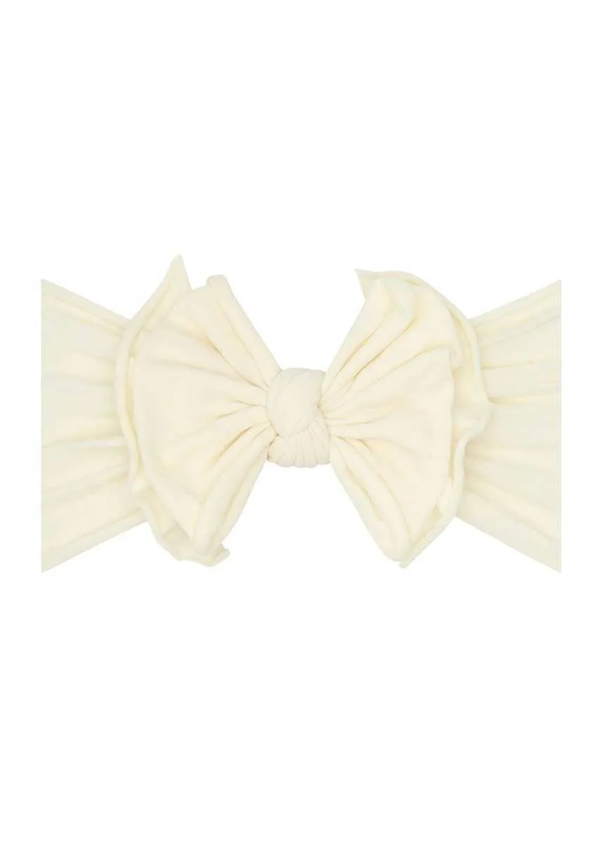 Fab Bow Headband - Ivory