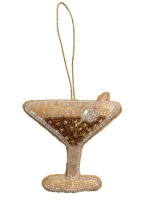 Fabric Cocktail Ornaments