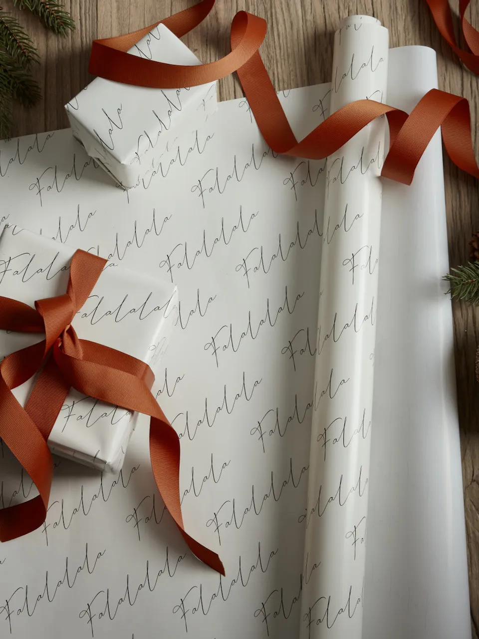 Falalalala Wrapping Paper - 5m