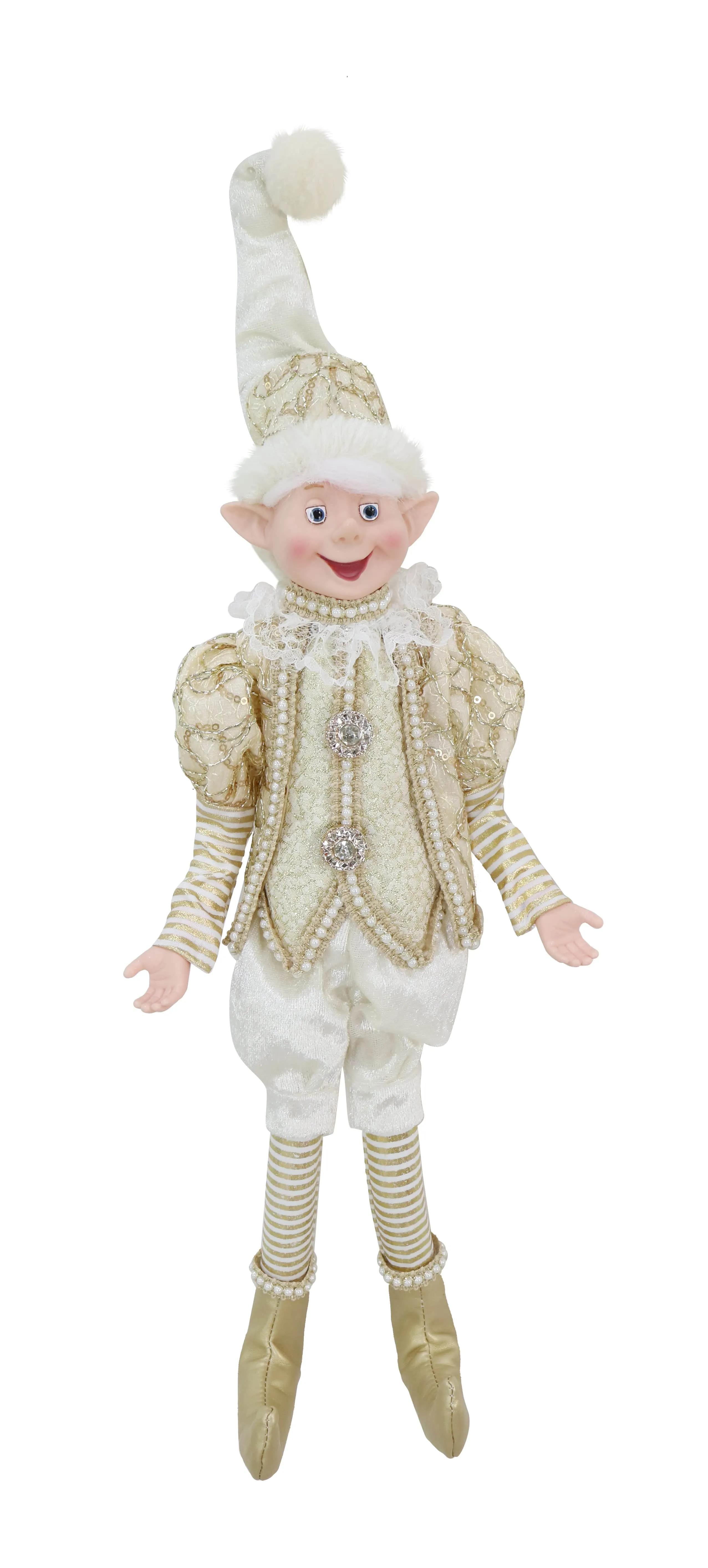 Fancy Pants Elves 4 Asst (46cm)