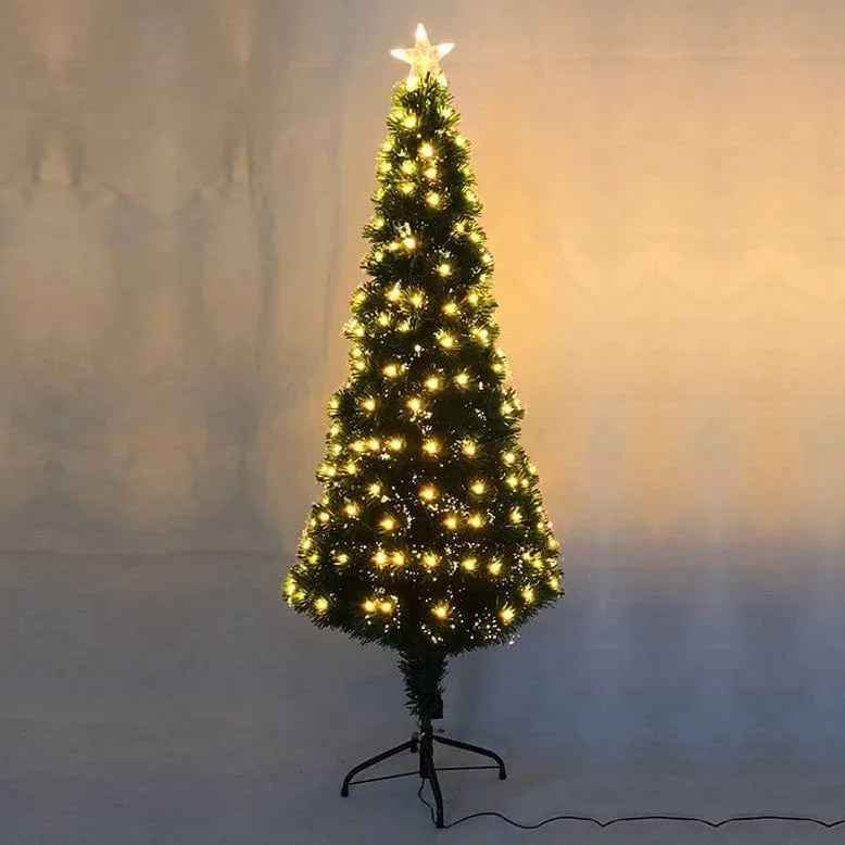 Fibre Optic Tree Slim with Warm White LEDs (1.8m)