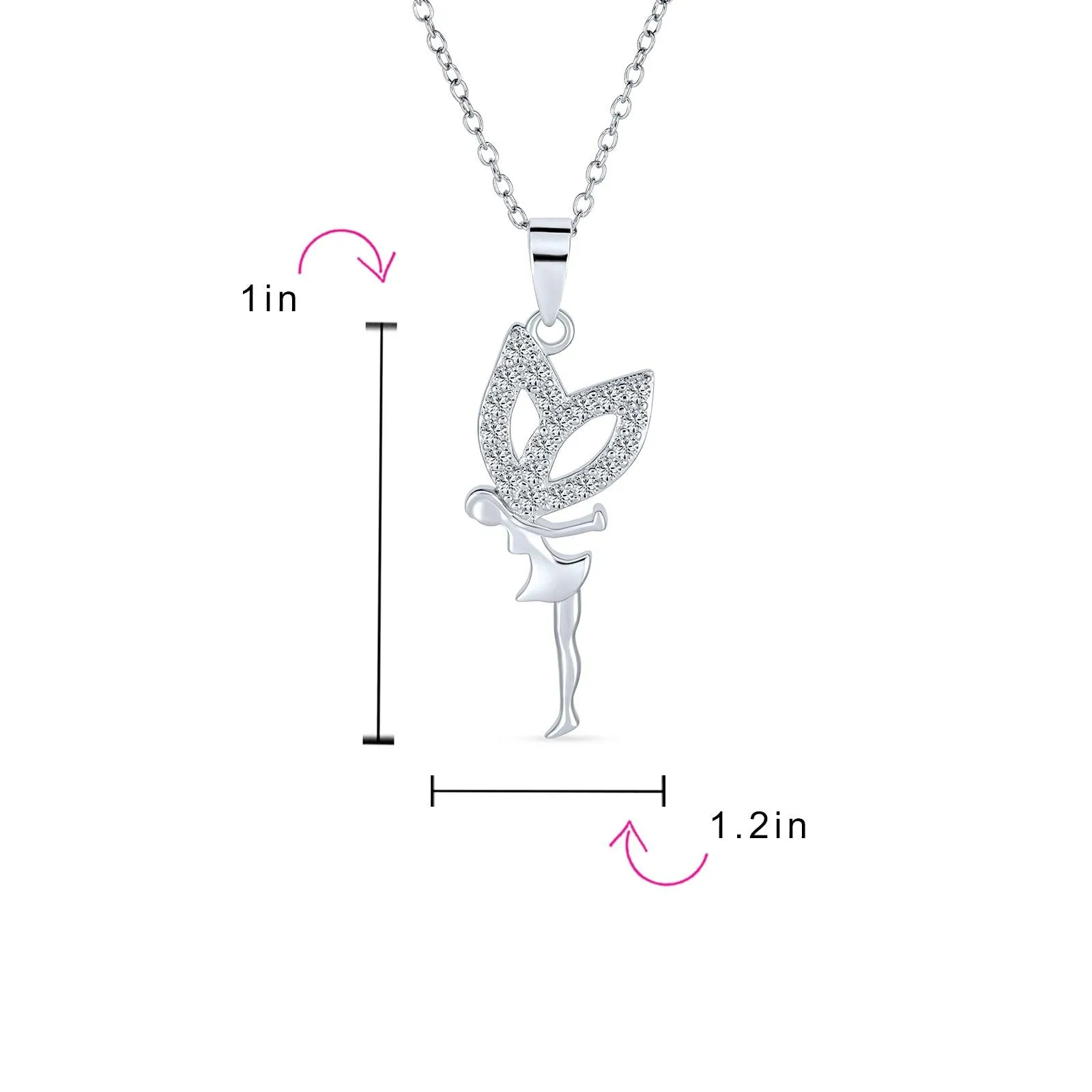 Firefly Cubic Zirconia CZ Accent Fairies Pixie Dust Angel Fairy