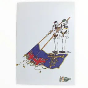 Flag Bearer RMA Greeting Card