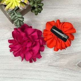 Floral Hair Barrette - Single