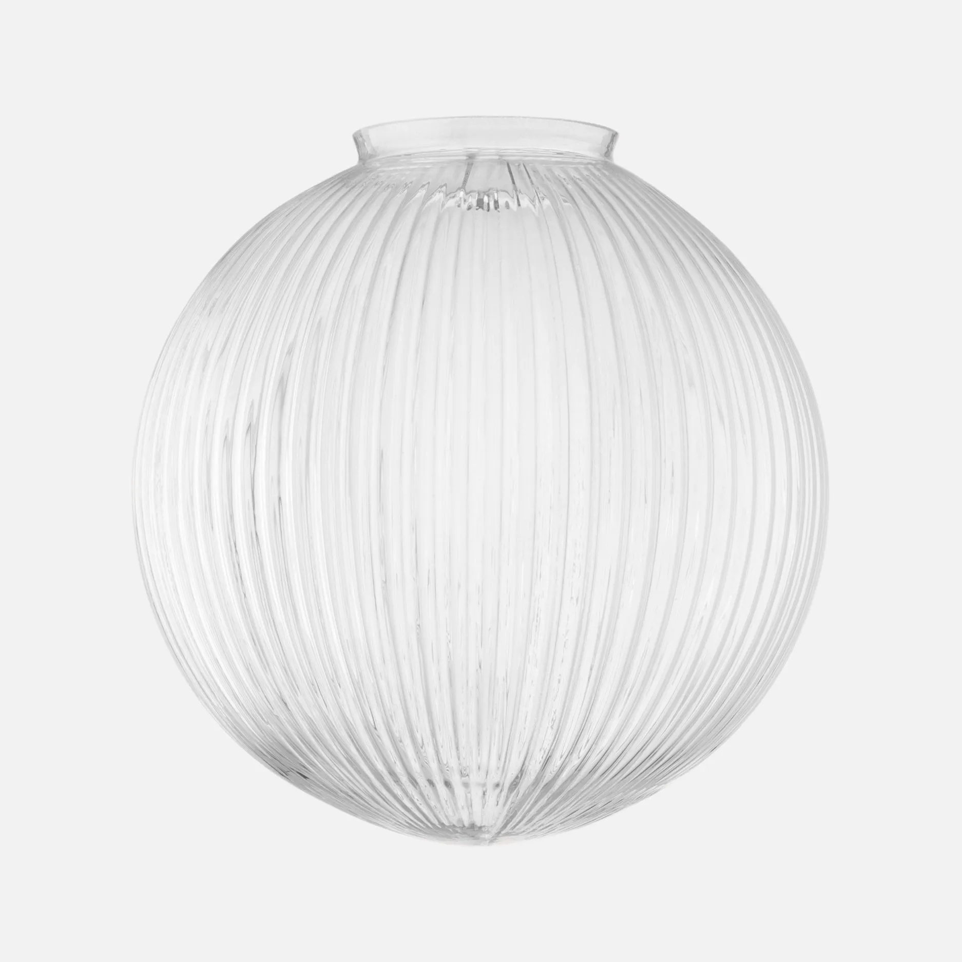 Fluted Globe Shade