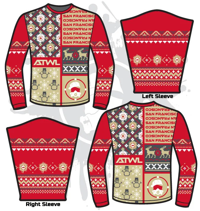 Football ATWL Christmas Spirit Sweater-1