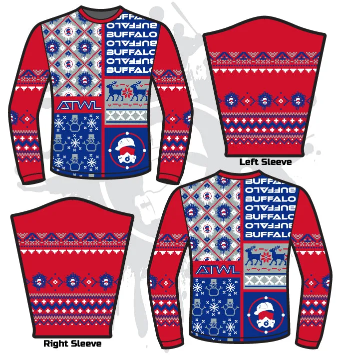 Football ATWL Christmas Spirit Sweater-1