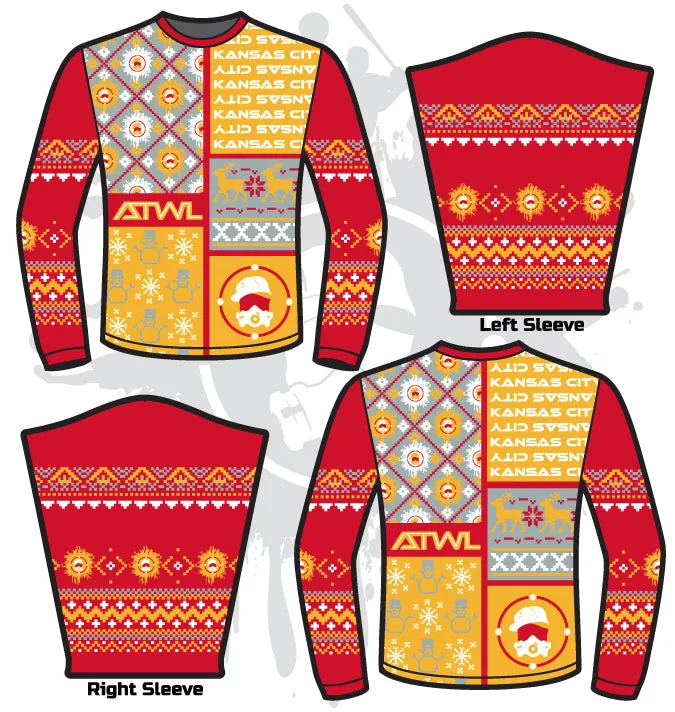 Football ATWL Christmas Spirit Sweater-1