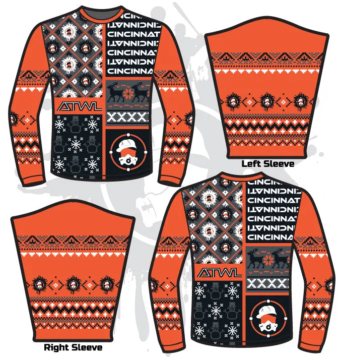 Football ATWL Christmas Spirit Sweater-1