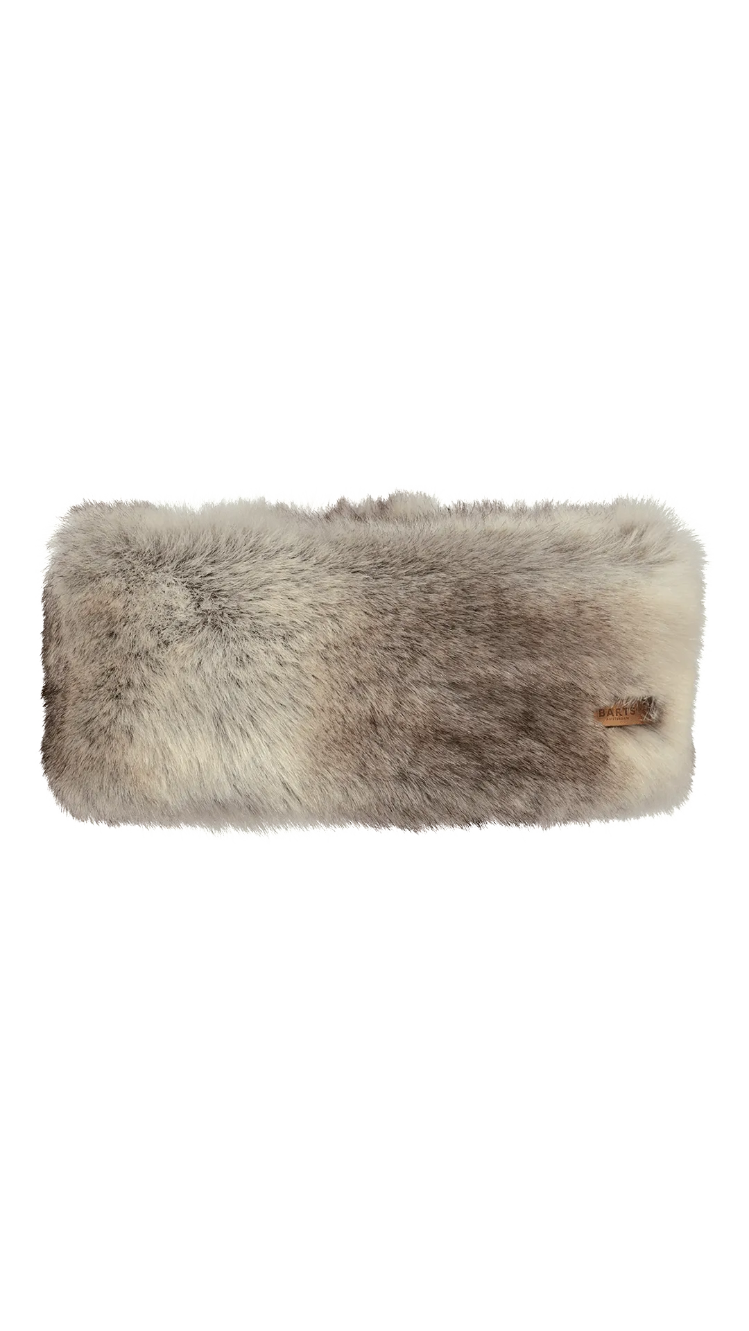 Fur Headband - Heather Brown