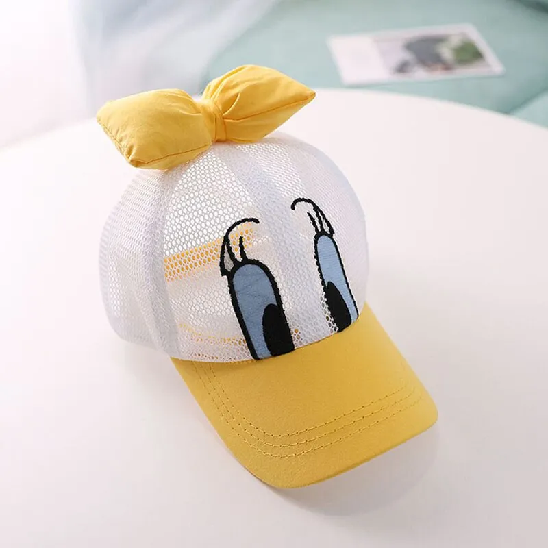 Girls And Boys Big Bow Ducky Cap - ONLY 4 LEFT !!!