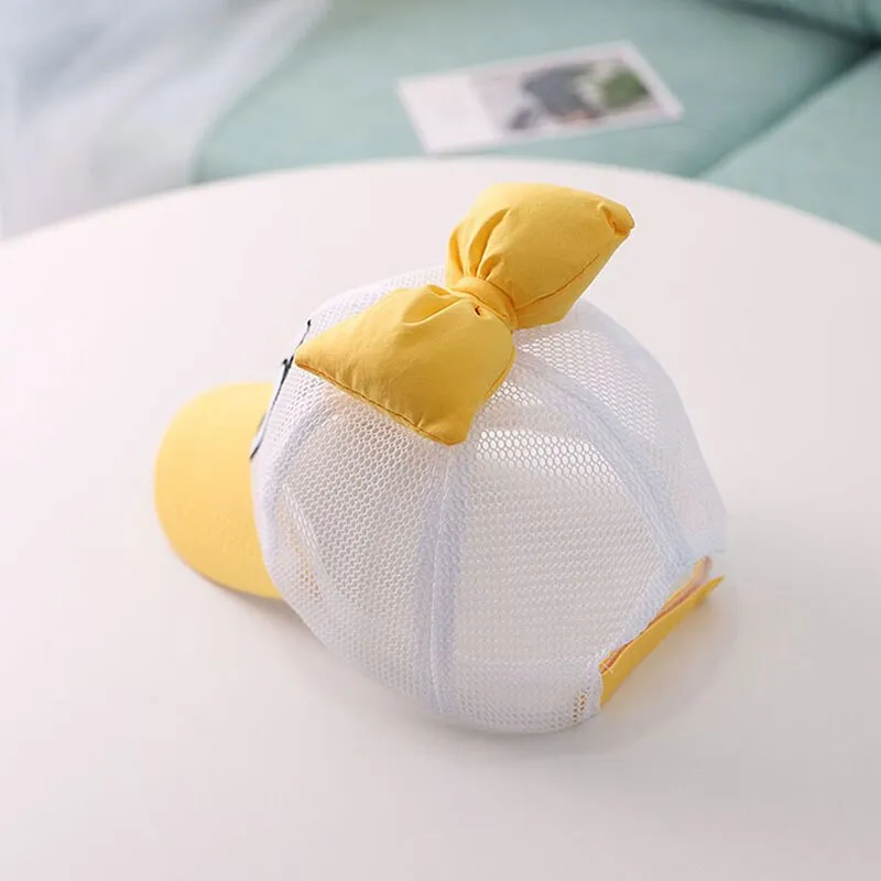 Girls And Boys Big Bow Ducky Cap - ONLY 4 LEFT !!!