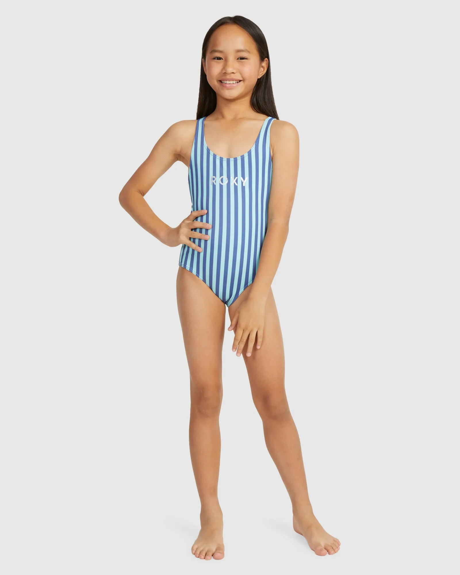 Girls Serenity Stripe One Piece One Piece Swim