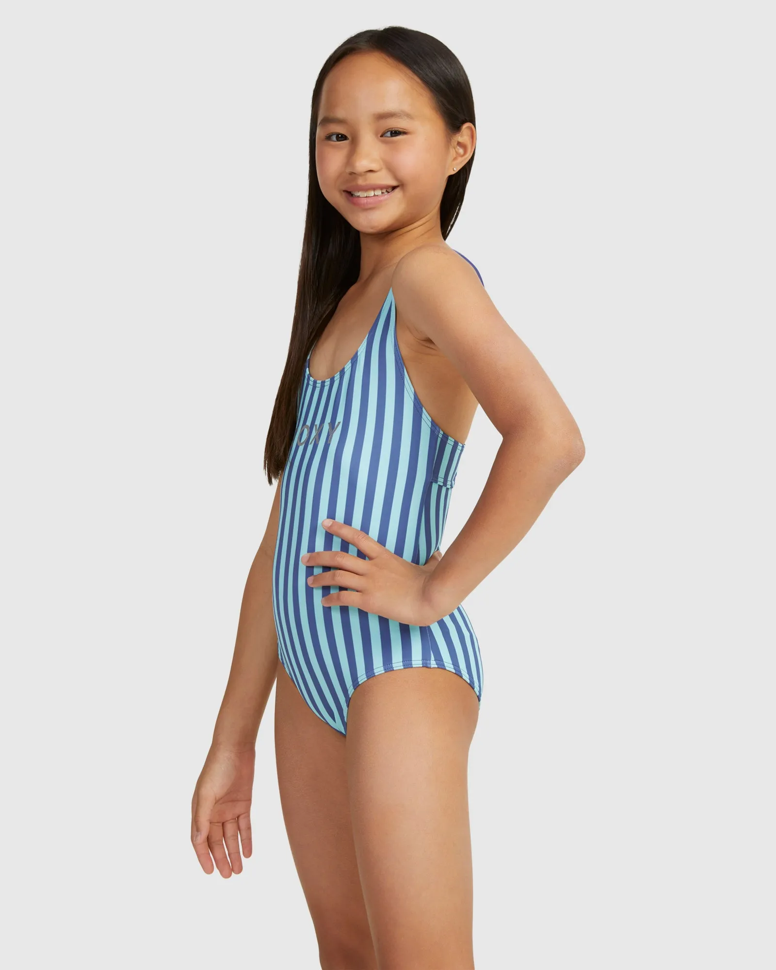 Girls Serenity Stripe One Piece One Piece Swim