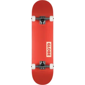 GLOBE GOODSTOCK RED SKATEBOARD 7.75