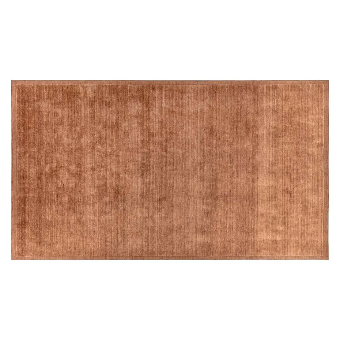 GlobeWest | Bower Frame Rug | Rust