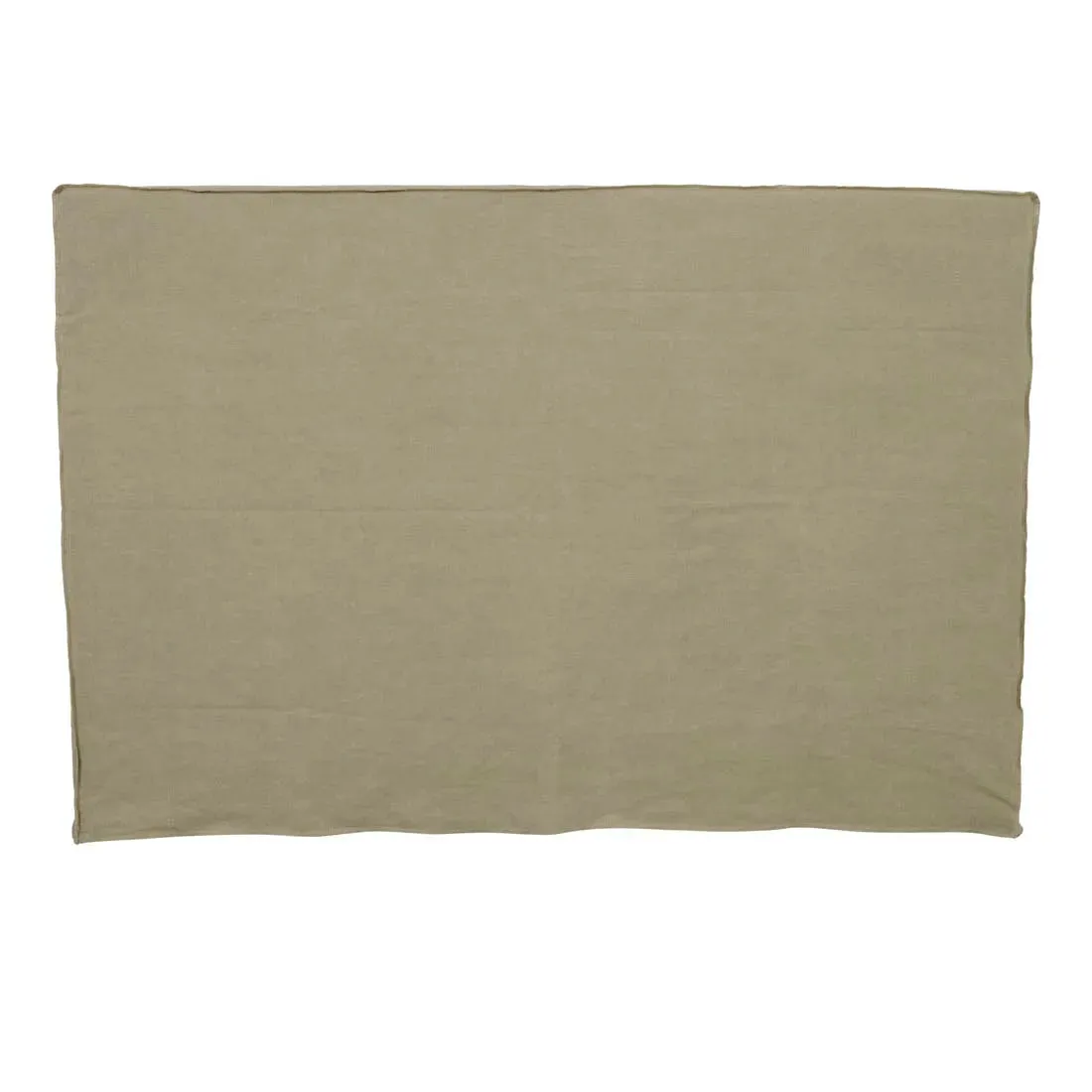 GlobeWest | Vittoria Slip Cover Bedhead | Olive