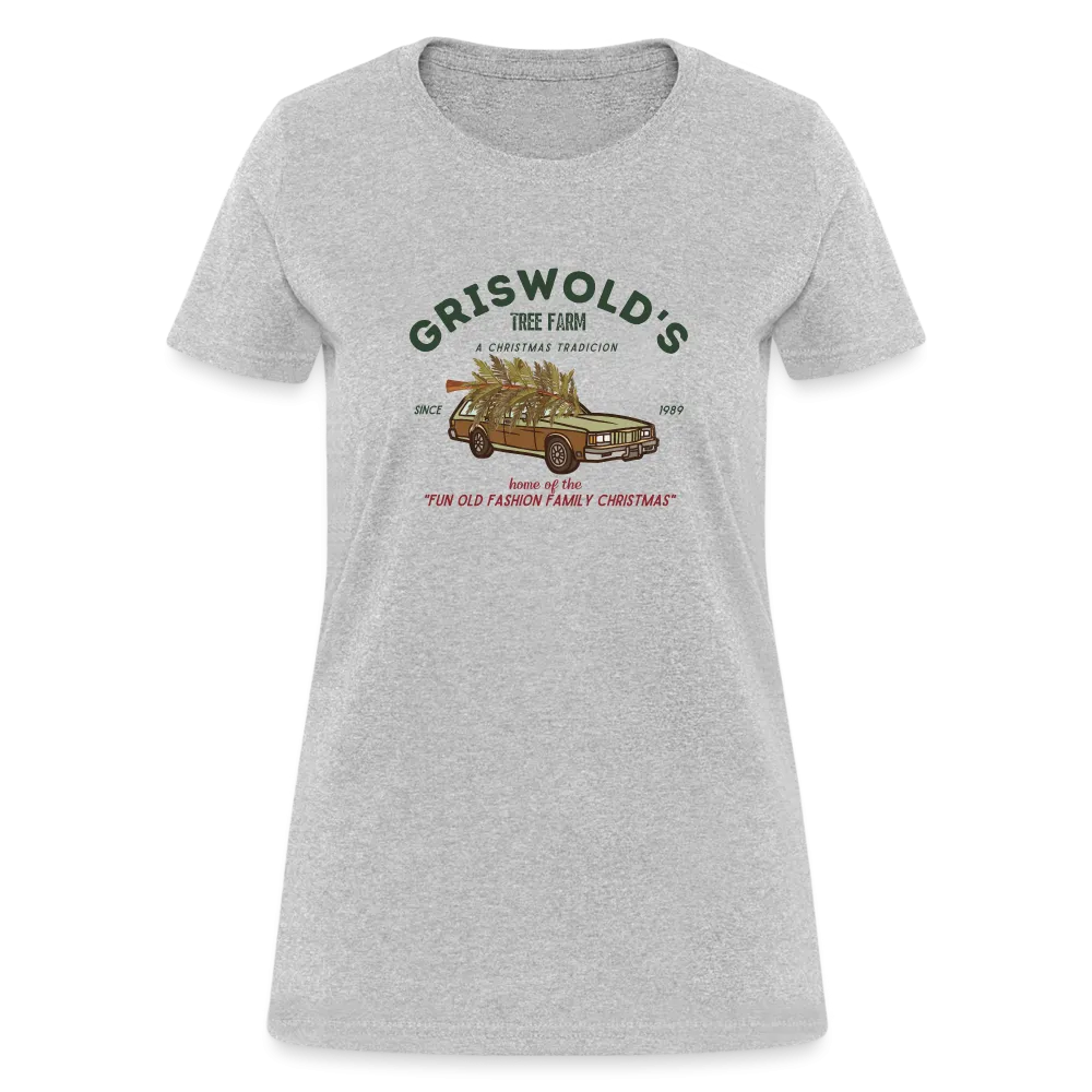 “Griswold’s Tree Farm-Christmas”-Women's T-Shirt