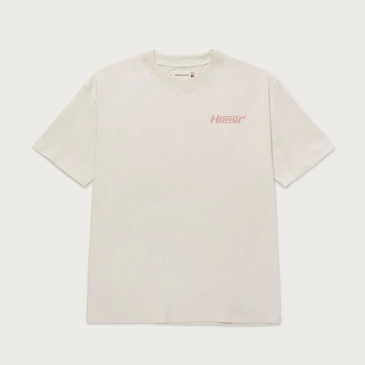 Honor The Gift Globe Logo Tee - CREAM