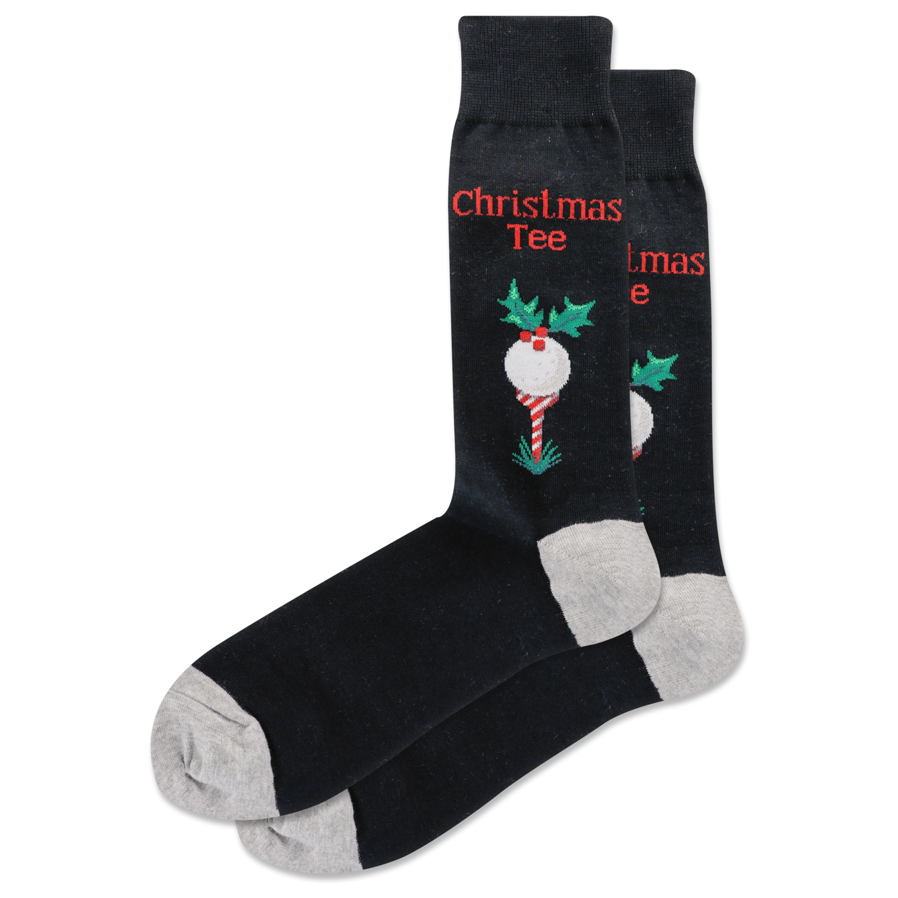 HOTSOX Men's Christmas Tee Crew Socks