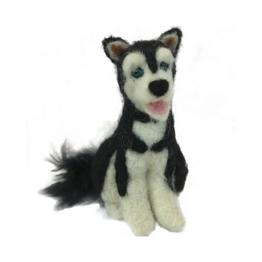 Husky Dog Figurine or Ornament