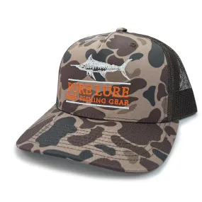 Ink Pen Camo Hat