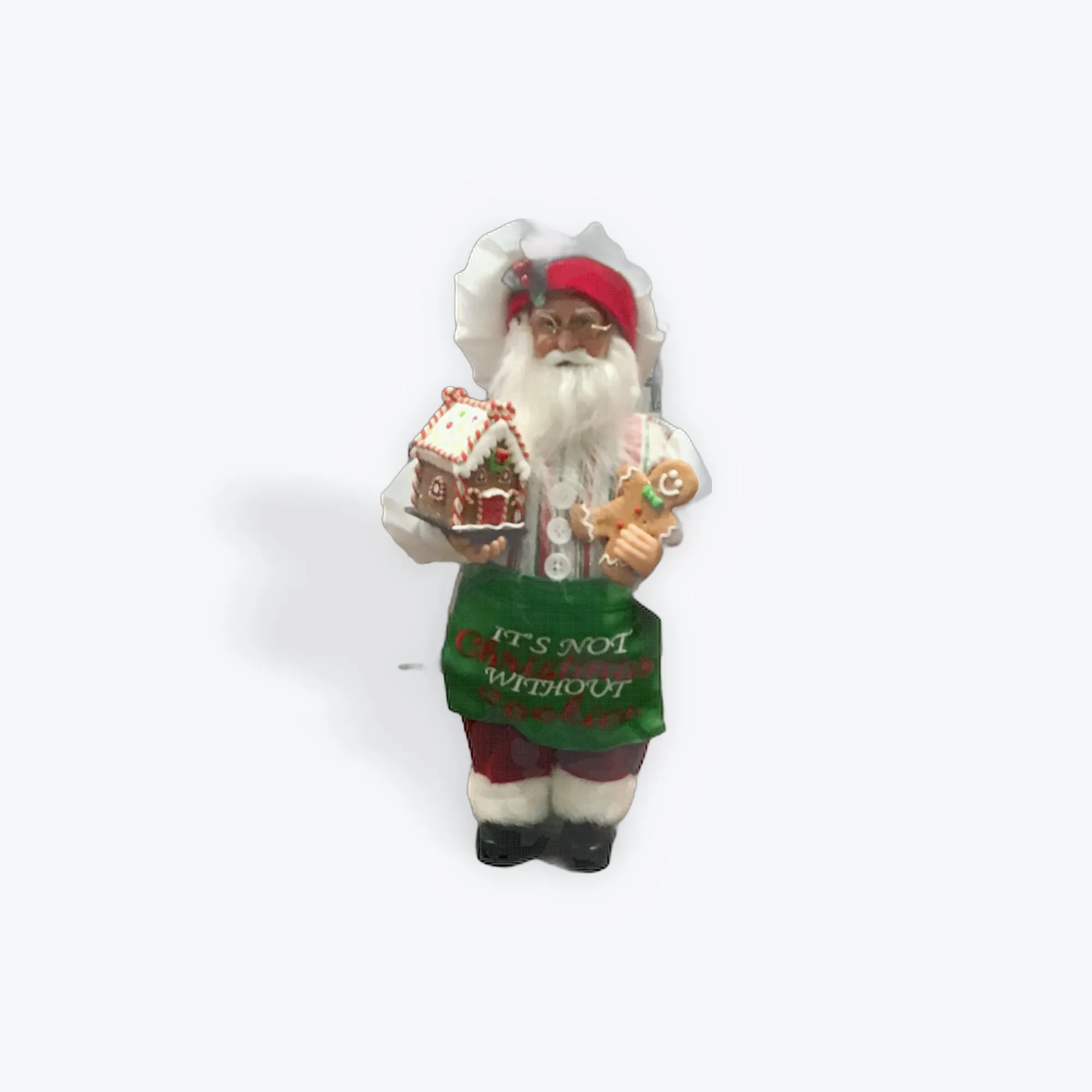 It's Not Christmas without Cookies Santa 15"