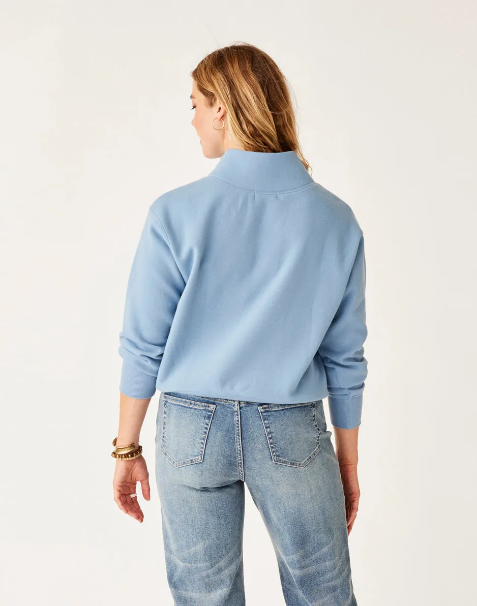 Lennox Fleece Top: Storm