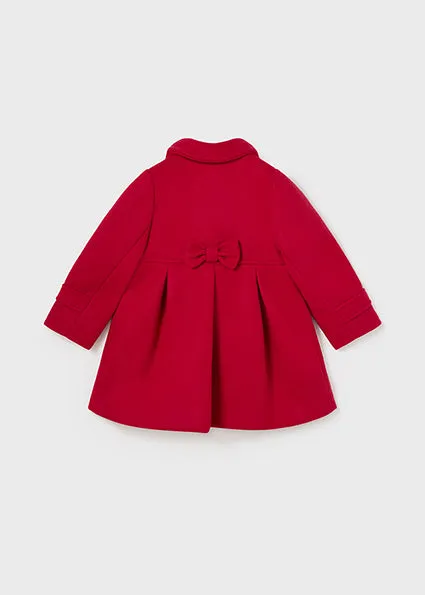 Mayoral Baby Girls Red Coat