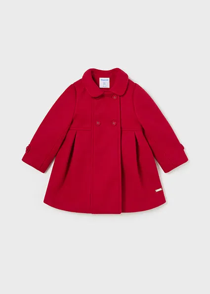 Mayoral Baby Girls Red Coat