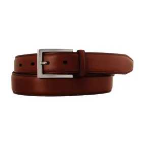 Men's Johnston & Murphy | Italian Calfskin Dress Belt | Cognac