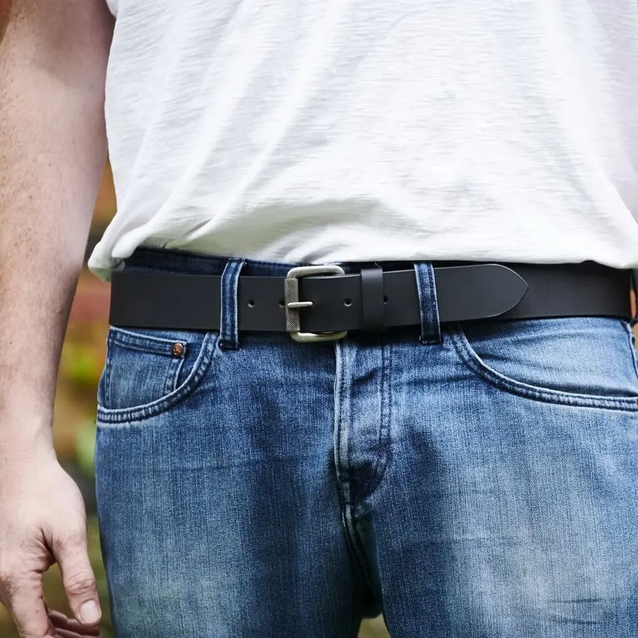 Mens Leather Belt with Personsalisation