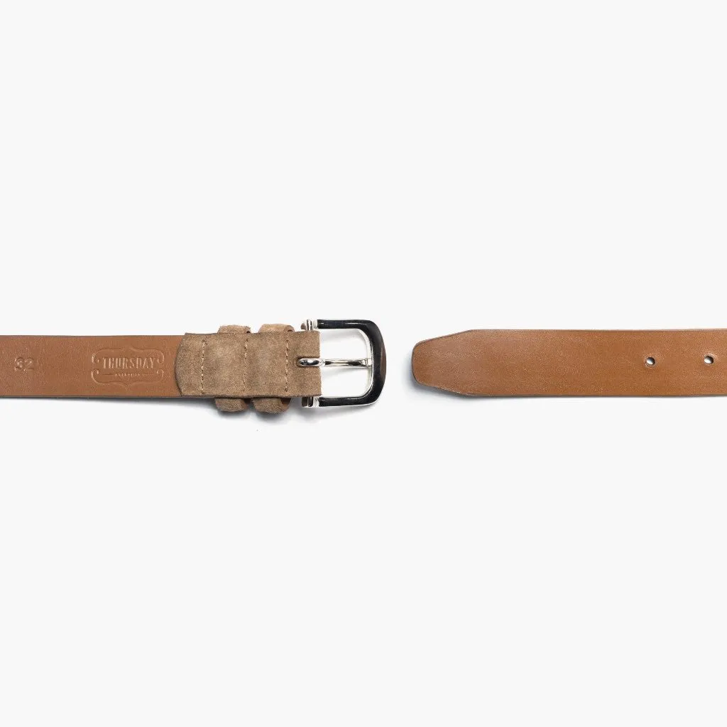 Men's Refined Leather Belt | Sandstone